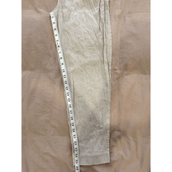 Jonathan Simkhai Light Beige Linen Cargo Sz 6 Bridgerton Coquette Lagenlook - Picture 8 of 9